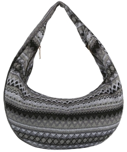 Aztec Pattern Hobo Shoulder Bag JYE-0463 MULTI 1